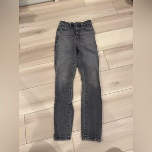 Agolde Charcoal Skinny Jeans